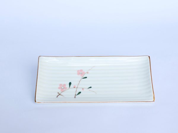 Bộ Bát đĩa Bát Tràng Vẽ Hoa đào Hồng 8606 | Bộ Bát Đĩa Đẹp